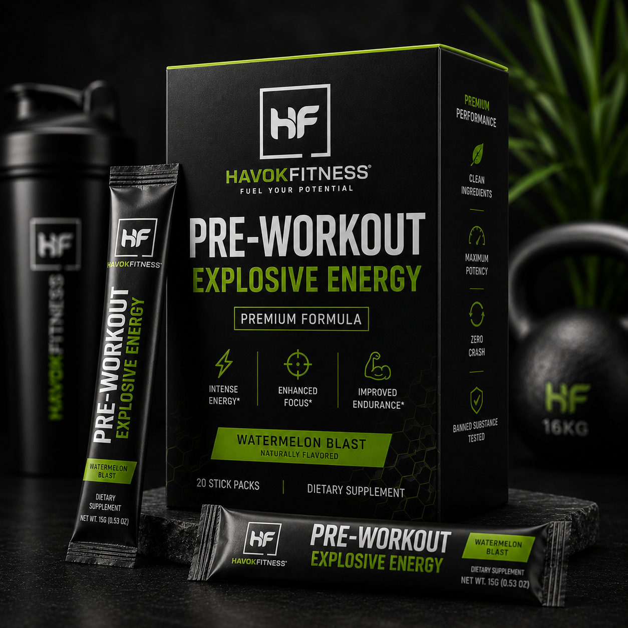Pre-Workout Explosive Energy